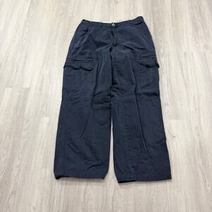 Vintage Reputation Cargo Pants Men's 36x34 (Fits 36x32) Blue Baggy y2k Skater